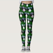 Motif de pelouse verte, Leggings (Devant)