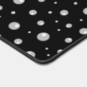 Motif de perle sur fond noir (Coin)
