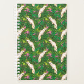 Motif de perroquets avec Feuilles de palme (Devant)