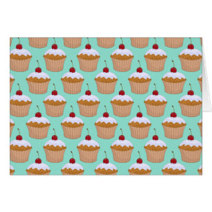 Motif de petit gâteau dans Teal