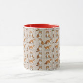 Motif de photo de chats, Mug (Centre)