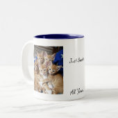 Motif de photo de chats, Mug (Devant gauche)