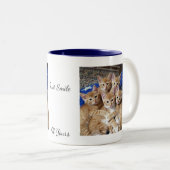 Motif de photo de chats, Mug (Devant droit)