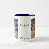 Motif de photo de chats, Mug (Centre)