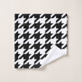 motif de pied de (Gant de toilette)