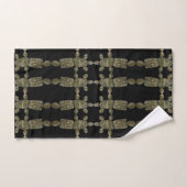 Motif de pierres gemmes de sédiments océaniques de (Serviette à main)