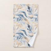 Motif de piscine à vagues paisible (Serviette à main)