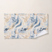 Motif de piscine à vagues paisible (Serviette à main)