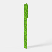 Motif de pixel vert Rétro 8 bits de jeu vidéo (Côté droit)