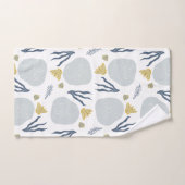 Motif de plage de dollars de sable d'été (Serviette à main)