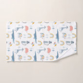 Motif de plaisir animal Doodle (Serviette à main)