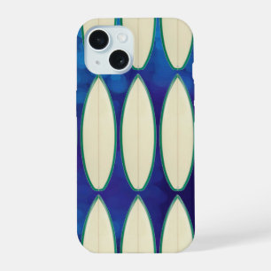 motif de planche de surf blanche