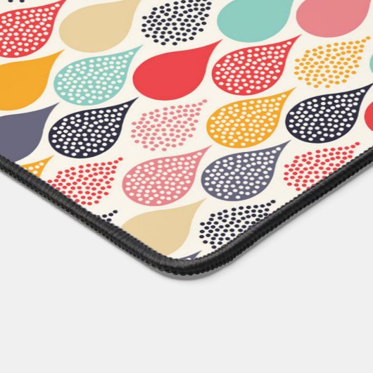 Motif de point d'art pop Raindrop (Coin)