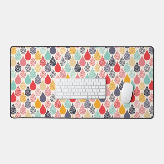 Motif de point d'art pop Raindrop (Clavier et souris)