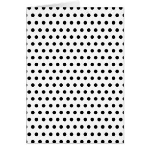 Motif de point noir et blanc de polka. Tacheté