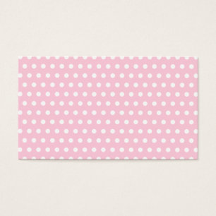 Motif de point rose et blanc de polka. Tacheté