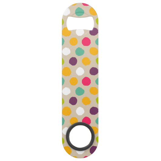 Motif de point tiré par la main de polka (Devant)