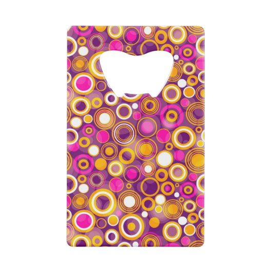 Motif de point violet de polka (Devant)