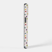 Motif de points colorés funky monogramme (Côté droit)