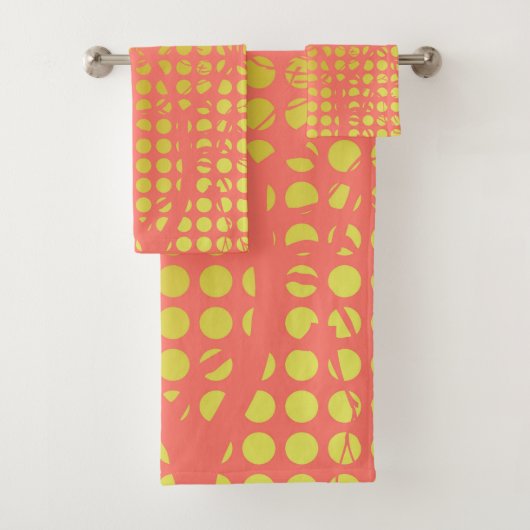 Motif de points de corail d'or (En situation)
