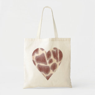Motif de points de girafe dans un sac en toile de 