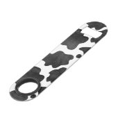 Motif de points de vache Poster de animal noir et  (Devant angulaire)