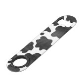 Motif de points de vache Poster de animal noir et  (Dos Angle)