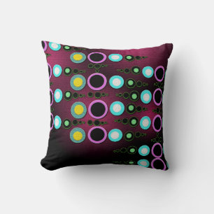 Motif de points modernes funky Coussin / Oreiller