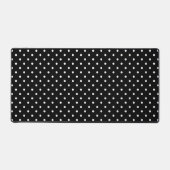 Motif de points Polka blanc et noir (Recto)
