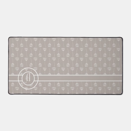 Motif de pois à graines à la mode Monogramme A (Recto)