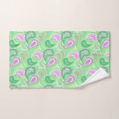 Motif de pois abstrait de concombres turcs (Serviette à main)