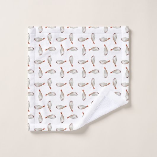 Motif de poisson (Gant de toilette)
