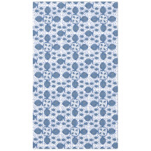 Motif de poisson bleu doux nappe