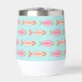Motif de poisson d'été coloré côtier (Avant)