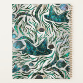 Motif de poisson stingray et squelette Abalone (Dos)