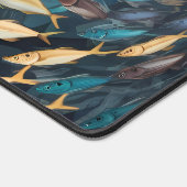 Motif de poisson Whimsical (Coin)