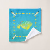 Motif de poissons truites et amis (Gant de toilette)
