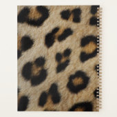 Motif de poster de animal de fourrure de léopard t (Dos)