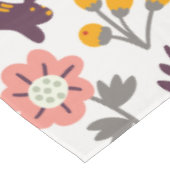 Motif de printemps de Pâques Floral | Nappe (Angle)