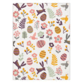 Motif de printemps de Pâques Floral | Nappe (Devant)