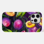 Motif de prune violette (Verso Horizontal)