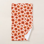 Motif de puces d'aquarelle (Serviette à main)