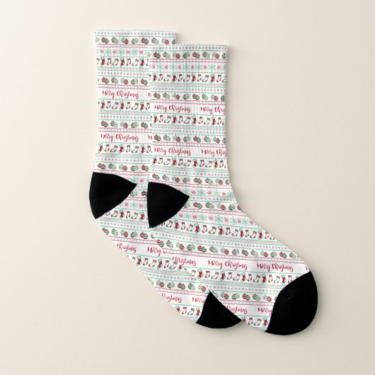Motif de pull de Noël laid pour les Fêtes (Paire)