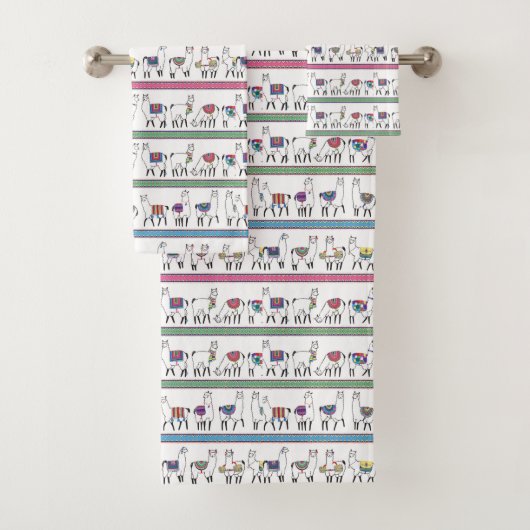 Motif de rayure de lama (En situation)