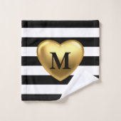 Motif de rayures (Gant de toilette)