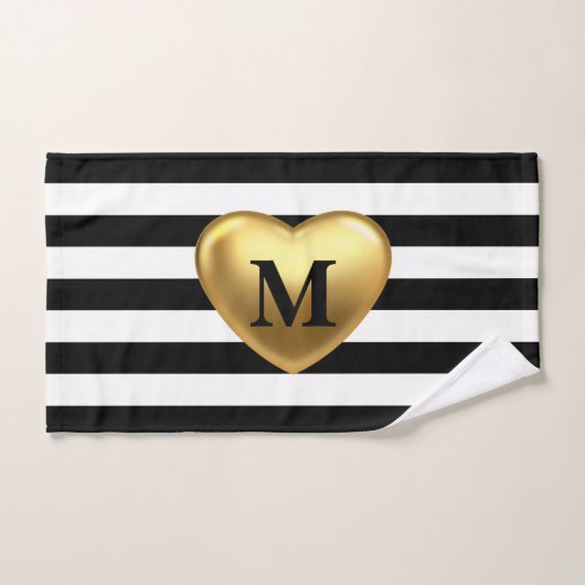 Motif de rayures (Serviette à main)