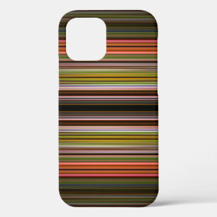 Motif de rayures abstraites Coque de téléphone Cas
