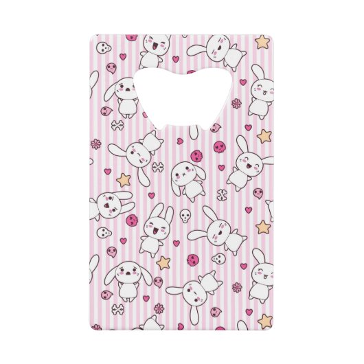 motif de rayures de kawaii (Devant)