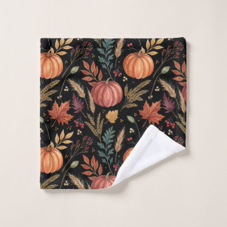 Motif de récolte d'automne Watercolor