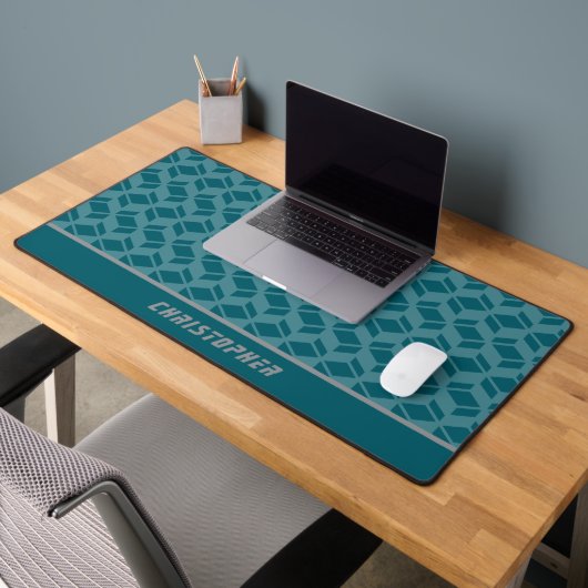 Motif de répétition moderne Turquoise (Bureau 2)